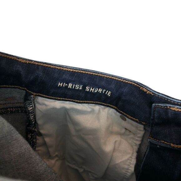 American Eagle Hi-rise Shortie Distressed Cut Off Shorts Women's 8 - Picture 6 of 6